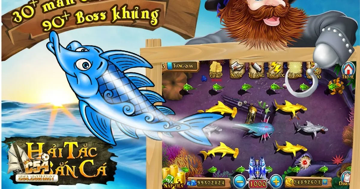 Code Bắn Cá Hải Tặc C54 – Các sự kiện phát giftcode bắn cá Hải Tặc tại C54