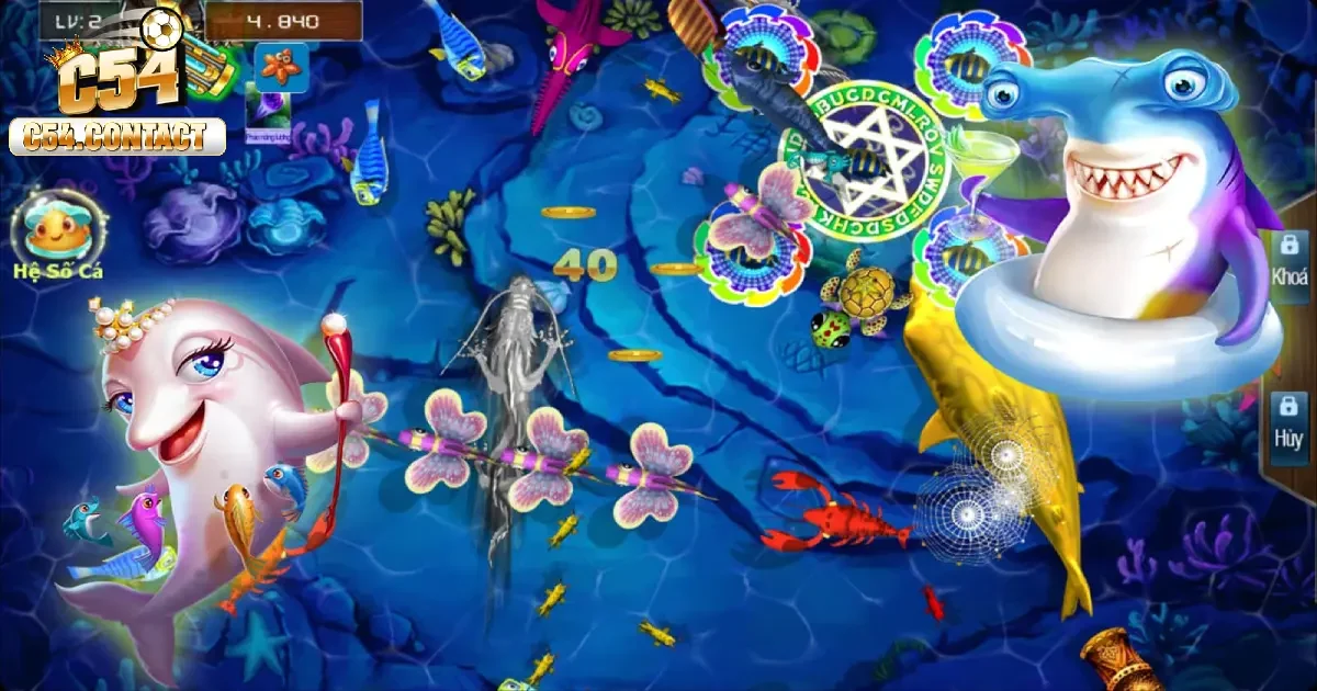 Khám phá kho vũ khí đặc biệt khi bắn cá kim cương